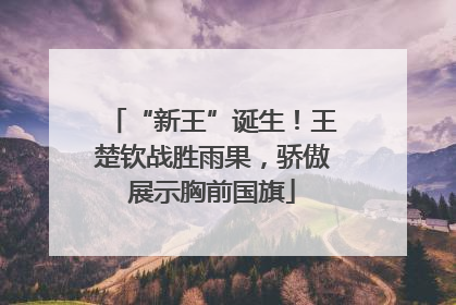 “新王”诞生！王楚钦战胜雨果，骄傲展示胸前国旗