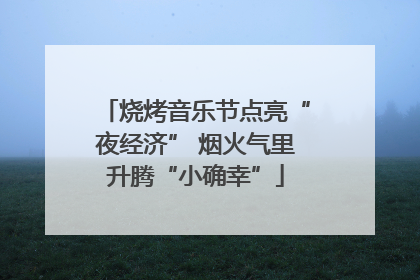 烧烤音乐节点亮“夜经济” 烟火气里升腾“小确幸”