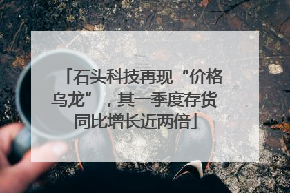 石头科技再现“价格乌龙”，其一季度存货同比增长近两倍