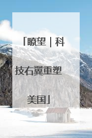 瞭望｜科技右翼重塑美国