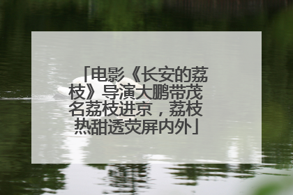 电影《长安的荔枝》导演大鹏带茂名荔枝进京，荔枝热甜透荧屏内外