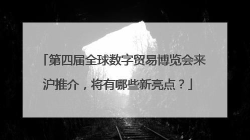 第四届全球数字贸易博览会来沪推介，将有哪些新亮点？