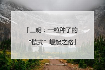 三明：一粒种子的“链式”崛起之路