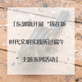 东郭镇开展“我在新时代文明实践所过端午”主题系列活动