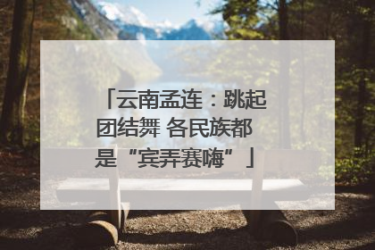 云南孟连：跳起团结舞 各民族都是“宾弄赛嗨”