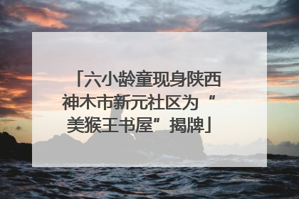 六小龄童现身陕西神木市新元社区为“美猴王书屋”揭牌