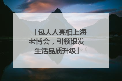包大人亮相上海老博会，引领银发生活品质升级