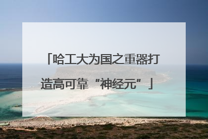 哈工大为国之重器打造高可靠“神经元”