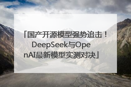国产开源模型强势追击！DeepSeek与OpenAI最新模型实测对决