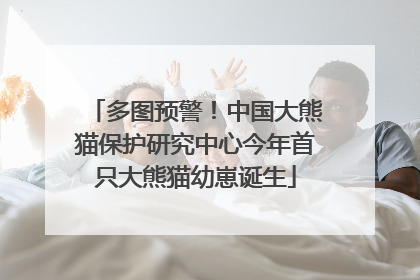 多图预警！中国大熊猫保护研究中心今年首只大熊猫幼崽诞生