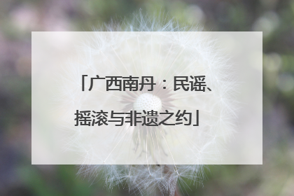 广西南丹：民谣、摇滚与非遗之约