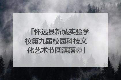 怀远县新城实验学校第九届校园科技文化艺术节圆满落幕