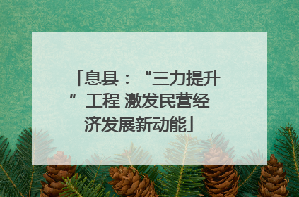 息县：“三力提升”工程 激发民营经济发展新动能