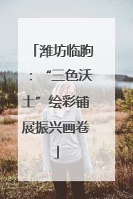 潍坊临朐：“三色沃土”绘彩铺展振兴画卷