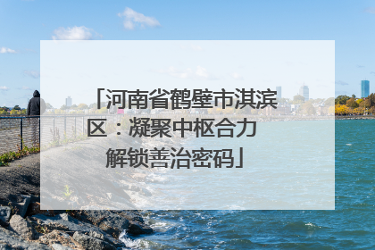 河南省鹤壁市淇滨区：凝聚中枢合力 解锁善治密码