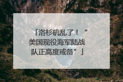 洛杉矶乱了！“美国现役海军陆战队正高度戒备”