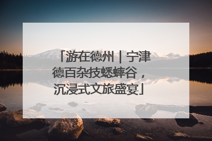 游在德州｜宁津德百杂技蟋蟀谷，沉浸式文旅盛宴