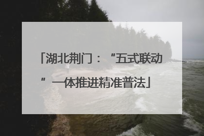 湖北荆门：“五式联动”一体推进精准普法