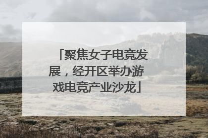 聚焦女子电竞发展，经开区举办游戏电竞产业沙龙