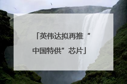 英伟达拟再推“中国特供”芯片