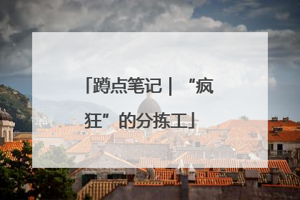 蹲点笔记｜“疯狂”的分拣工