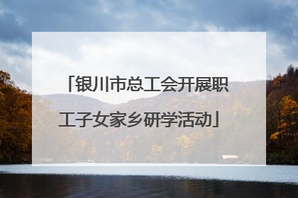 银川市总工会开展职工子女家乡研学活动