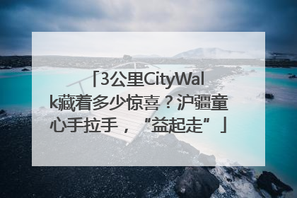 3公里CityWalk藏着多少惊喜？沪疆童心手拉手，“益起走”